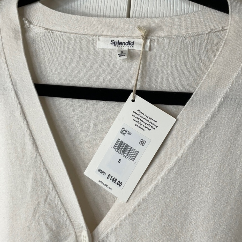 SPLENDID Veronica Tunic Cardigan Size S - Picture 4 of 10